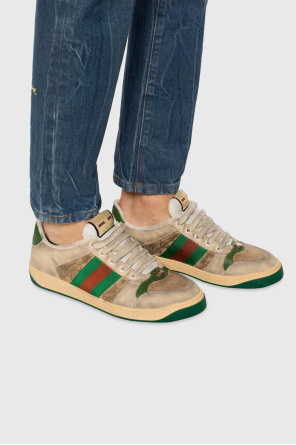 ‘screener’ sneakers with ‘web’ stripes, zdjęcie 2 ‘screener’ sneakers with ‘web’ stripes od Gucci